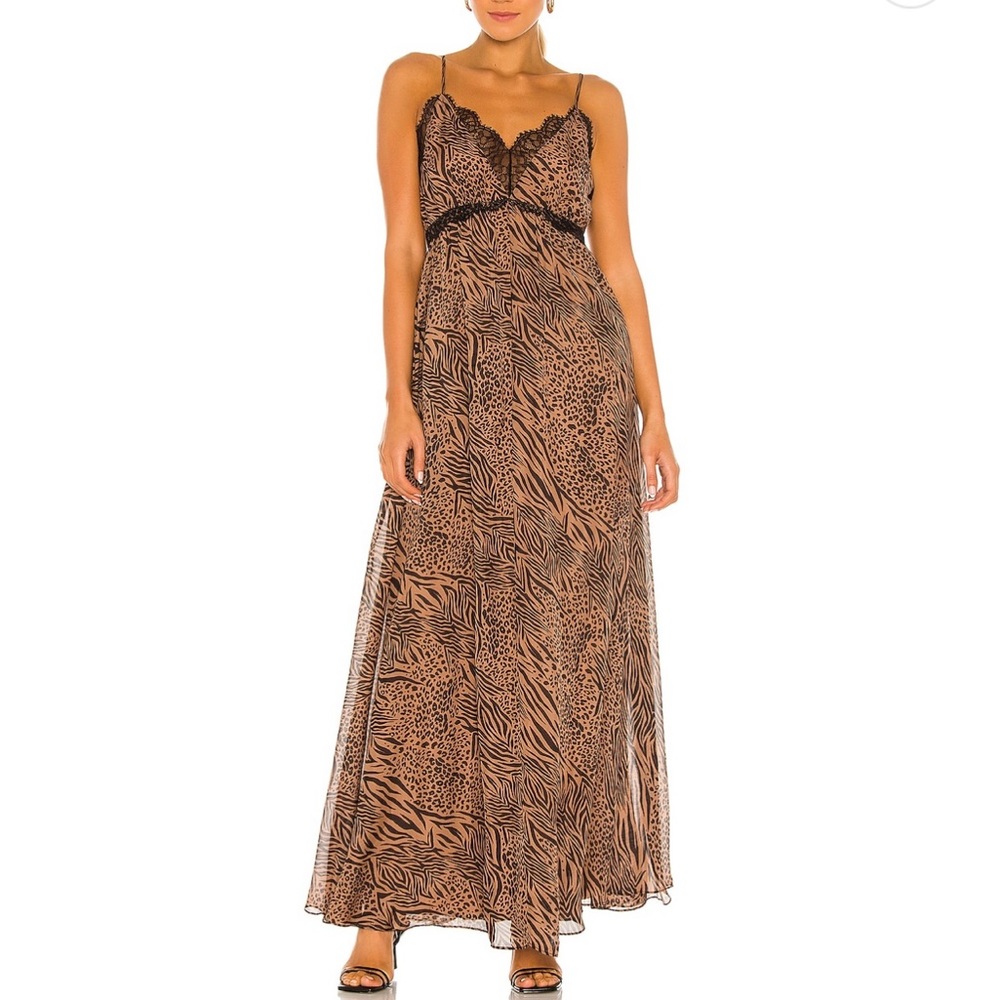 CAMI NYC Leopard Print Dress - only worn once! Size XS